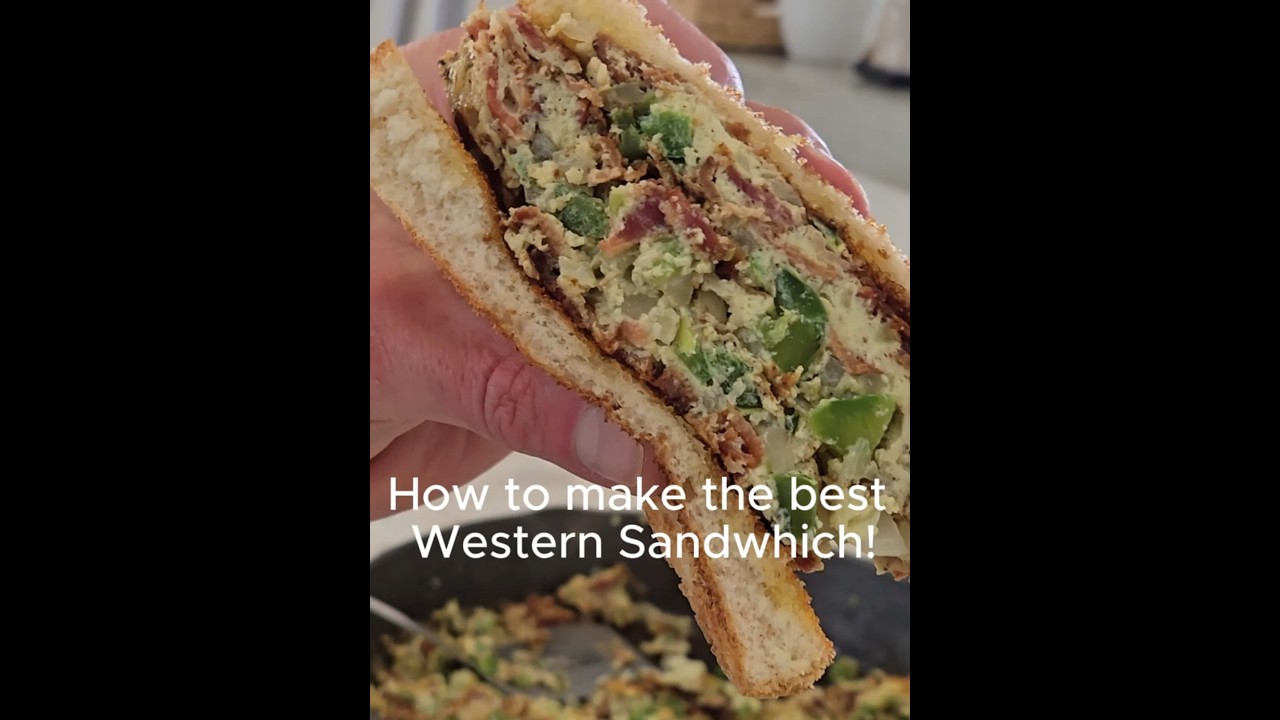 Make a proper Western Sandwich with me