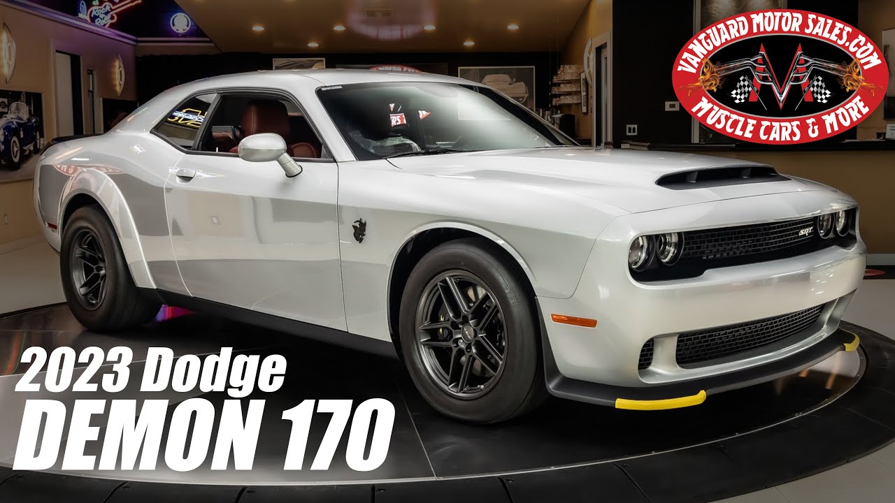 Dodge Challenger SRT Demon 170 2023 года продаётся в Vanguard Motor Sales #0402