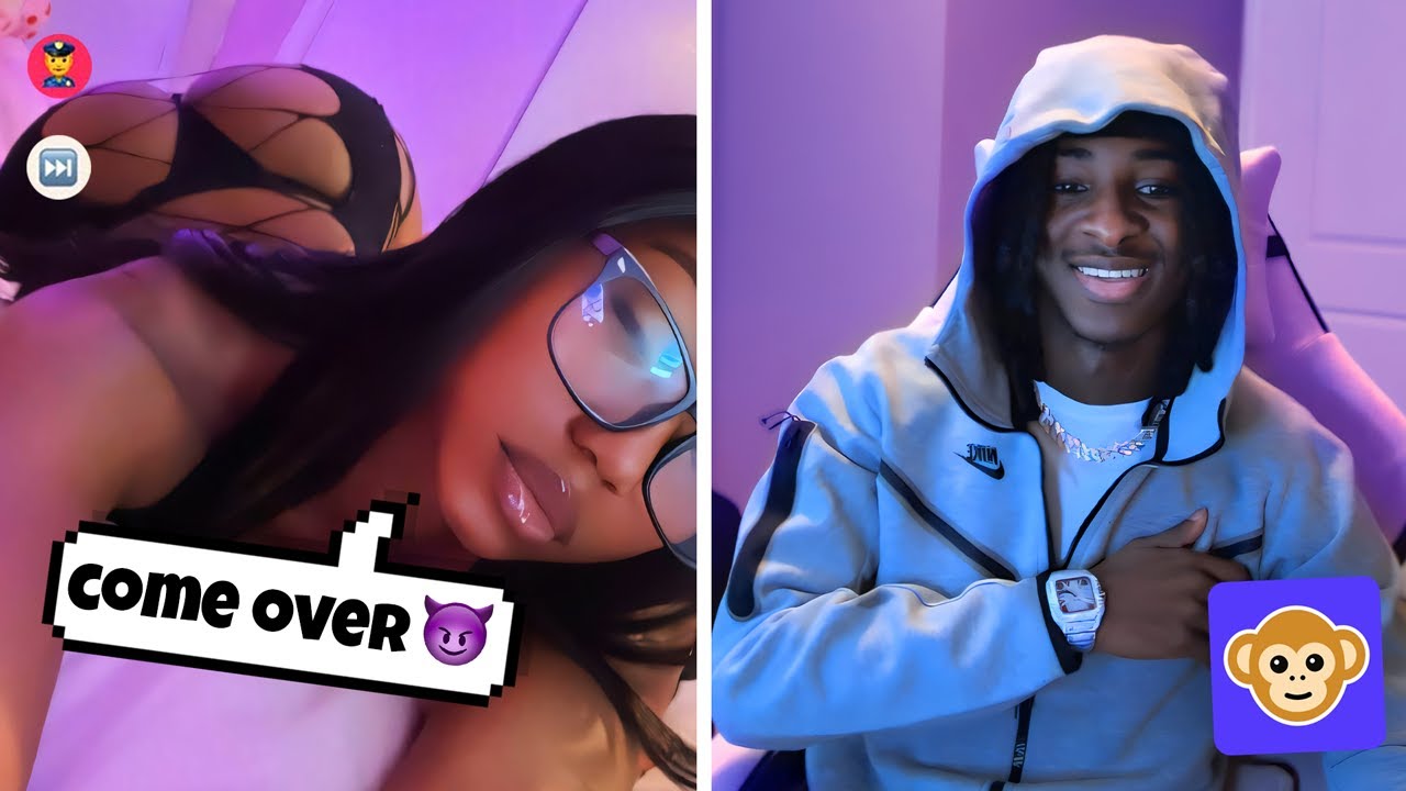 SHE WANTS ME TO COME OVER! 😈 (MONKEY APP)