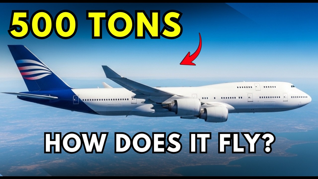 How Does a 500 Ton Airplane Stay in the Air?