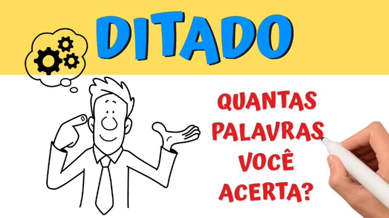 DITADO! 30 PALAVRAS para REFORÇAR o APRENDIZADO EM ORTOGRAFIA! 🤩📚❤️️
