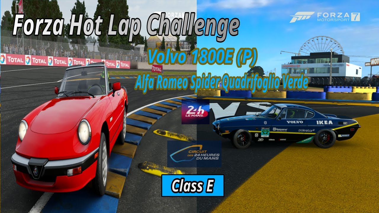 Alfa Romeo Spider Quadrifoglio Verde vs Volvo 1800E (P) Le Mans HLC !!