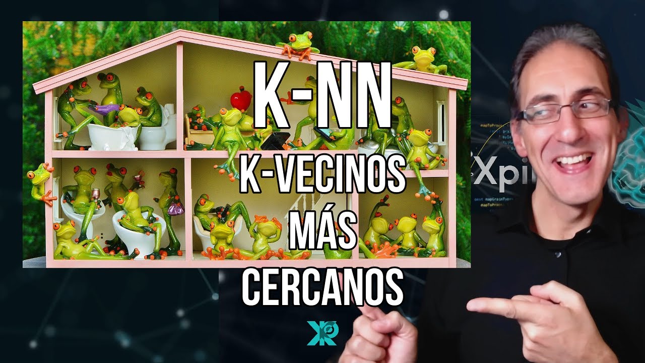 👉🔴 KNN  ALGORITMO en Español  (K VECINOS MÁS CERCANOS) de CLASIFICACIÓN SUPERVISADA.