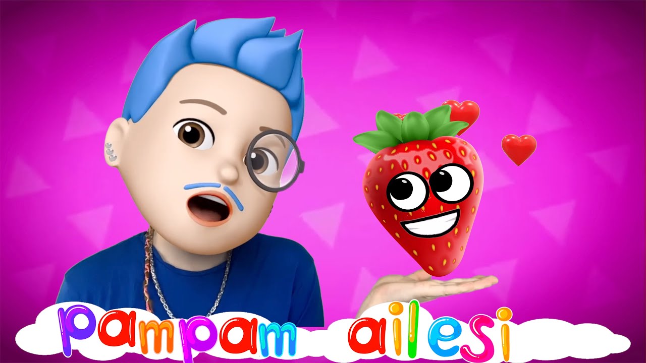Düştü Yukarıdan Bir Elma - PamPam Ailesi - Meyveler