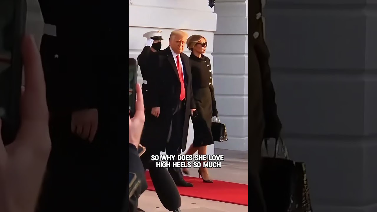 Why does Melania almost never wear flat shoes #shorts #shortvideo #trending #actress #celebrity