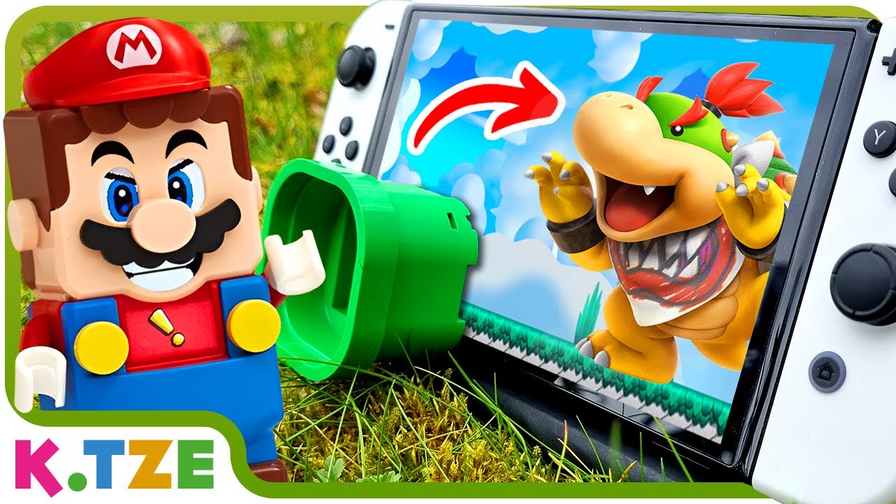Lego Super Mario Stories: Stop Bowser Jr 😤🎮 Super Mario Odyssey Story
