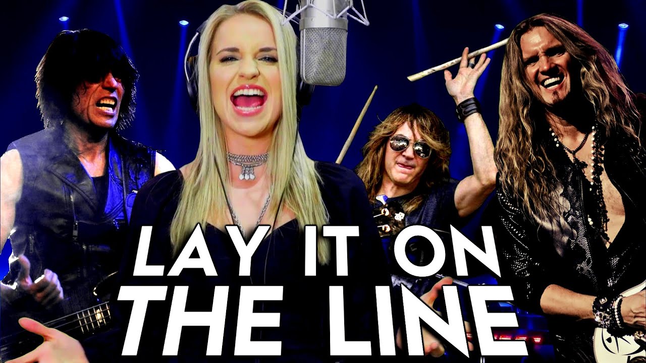Triumph - Lay It On The Line - ft Gabriela Gunčíková - Joel Hoekstra - Rudy Sarzo - Ken Mary