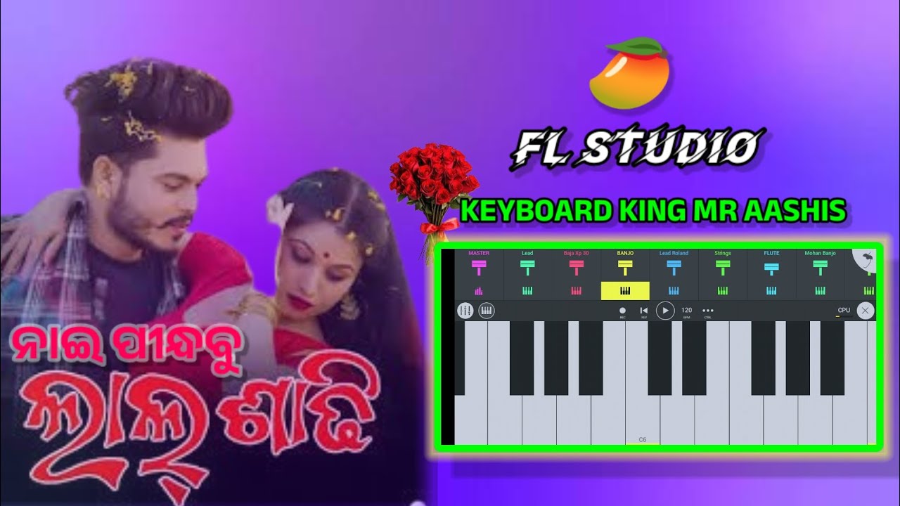 NAI PINDHBU LAL SADI ) SAMBALPURI SONG FL STUDIO 🥭 Keyboard king 👑 Mr Aashis 🎹