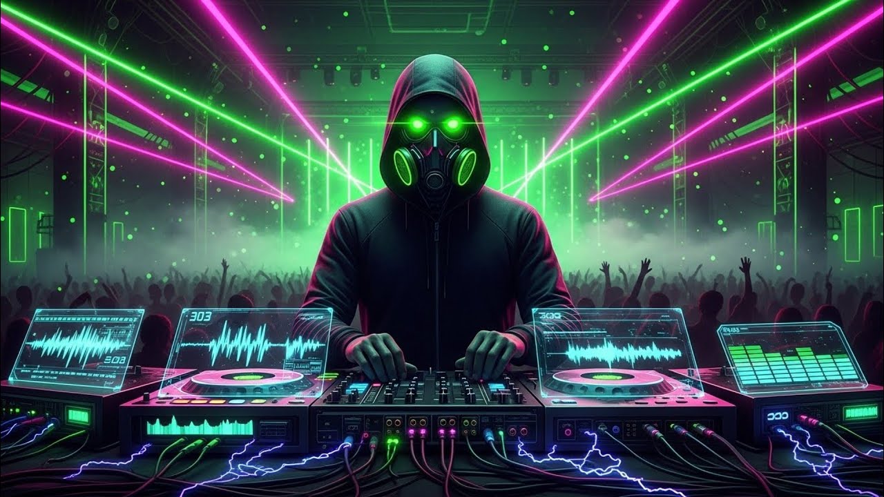 DJ Techno Rave • Hard 303 Power • by Techno Vault FM