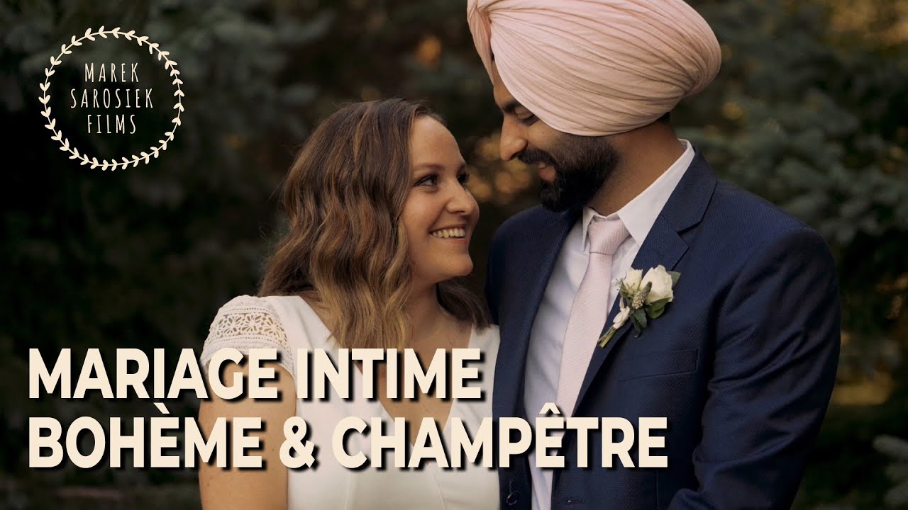 Un mariage intime, bohème et champêtre dans la nature | Film de mariage Boho