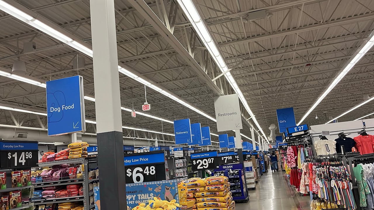 Walmart Rear Area Restrooms Full Shoot!