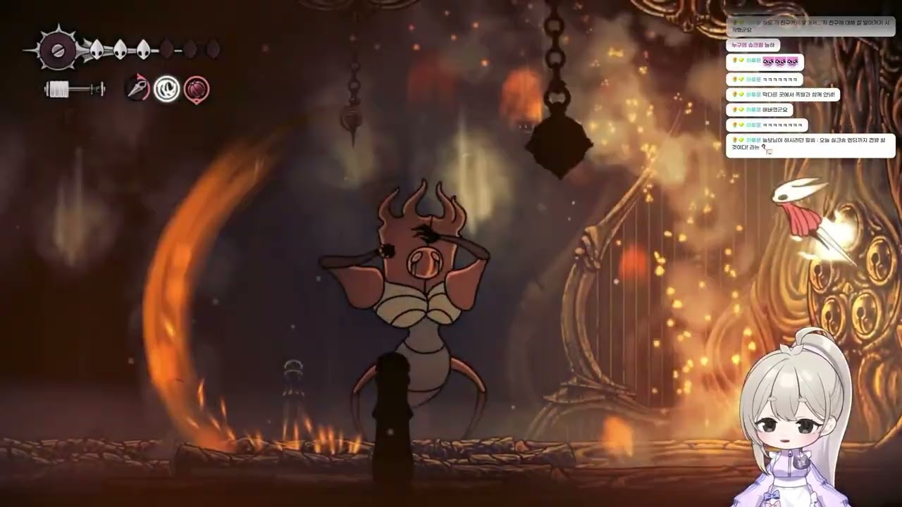 역시나 공겜할 때보다 소리 많이 지르는 할로우 나이트 실크송(Hollow Knight Silksong) -12-