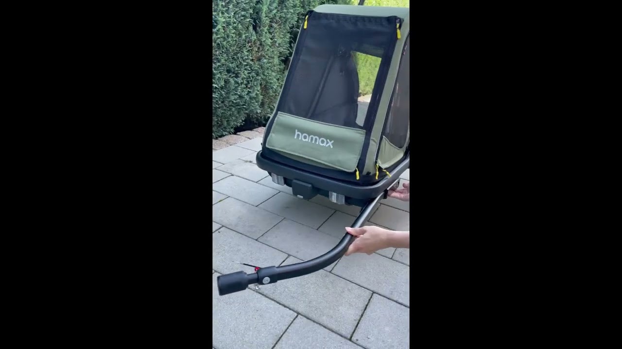 HAMAX Pluto - jak zamontować przyczepkę do roweru?