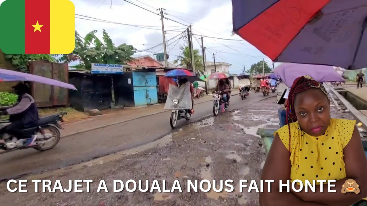 Ce trajet à Douala Cameroon fait honte à tous les camerounais 🙈🙈. De #ndokoti à #hôpitalgénérale