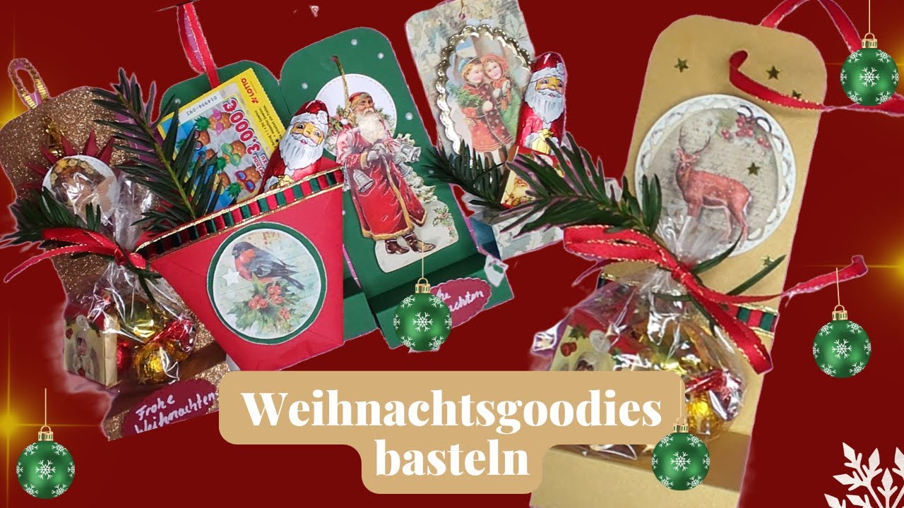 Weihnachtsgoodies basteln und verschenken