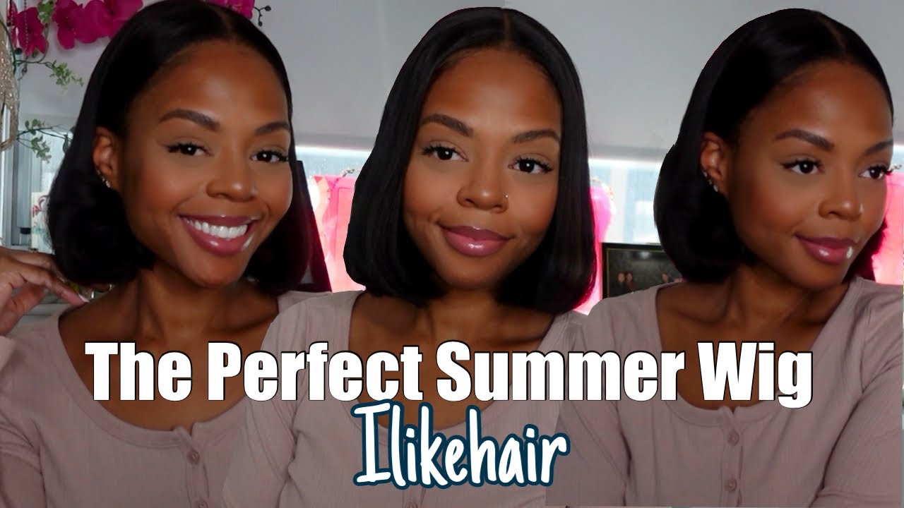 ADJUSTABLE CAP VIRGIN HAIR BOB HD LACE WIG | FT. ILIKEHAIR
