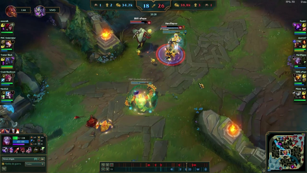 League of Legends -  Insane bard ult bug creates ultimate play