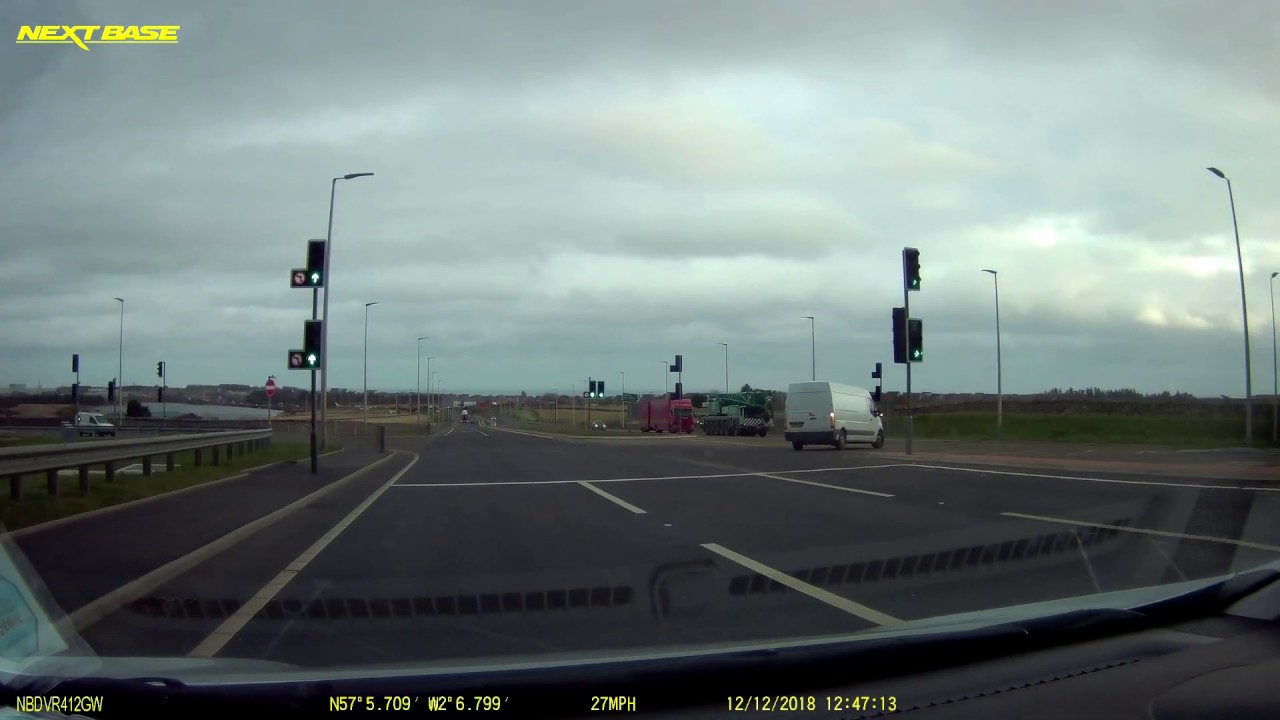 Practice runs on the new Aberdeen Western Peripheral Route (AWPR)