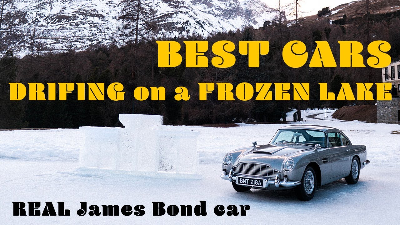 James Bond&rsquo;s DB5 & the BEST CARS drifting on a frozen LAKE