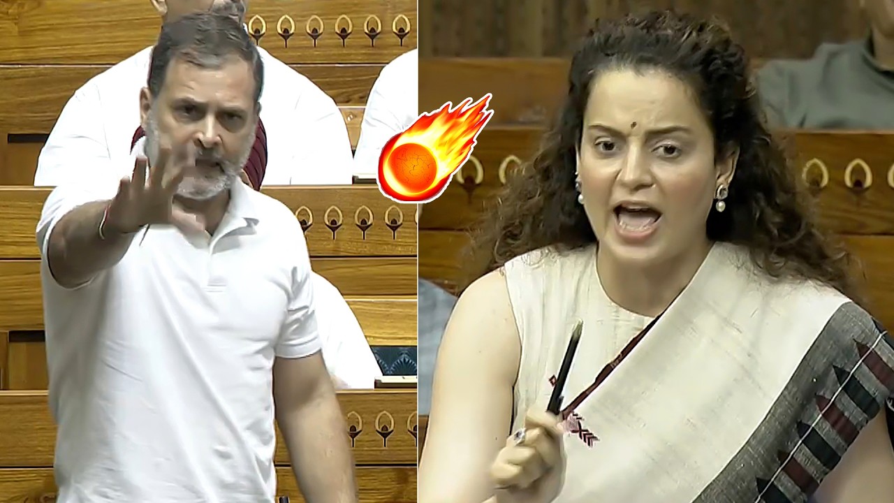 War Of Words On Rahul Gandhi vs Kangana Ranaut in Parliament | BJP vs Congress Party | News Buzz