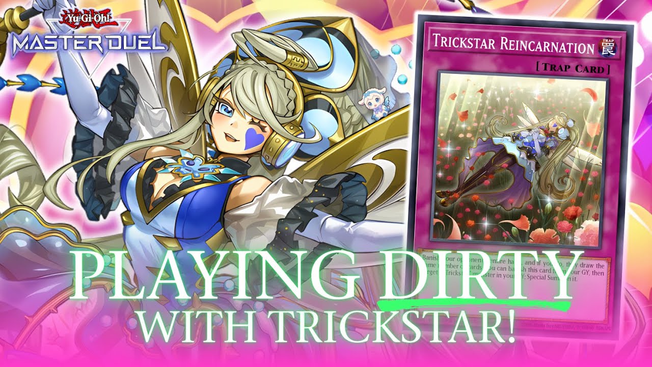 Играть за Триксстара еще никогда не было так грязно... | Yu-Gi-Oh! Мастер-дуэль