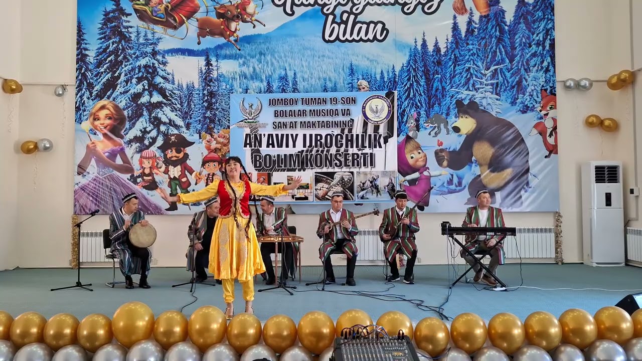 An'anaviy xonandalik va sozandalik boʻlimi Konserti