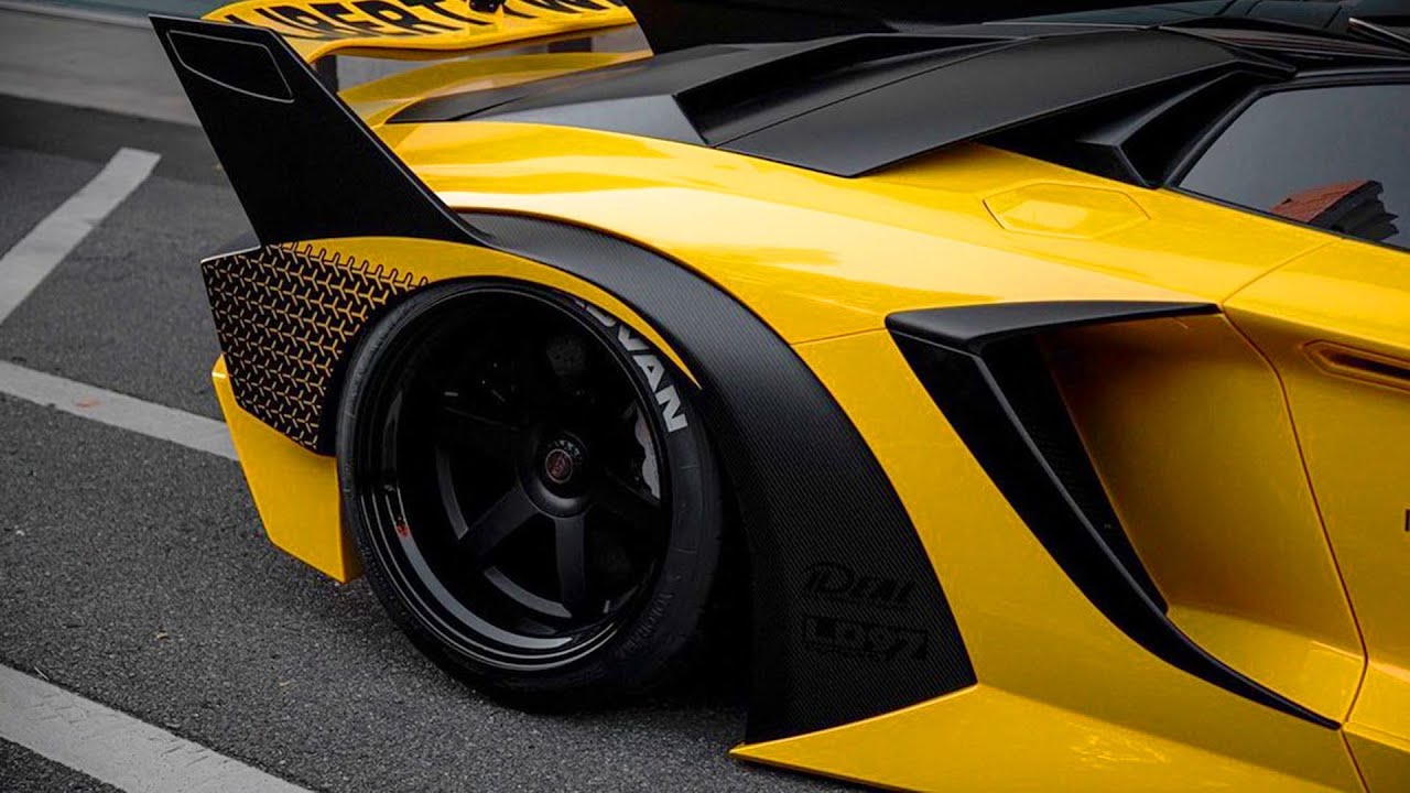 Lamborghini Aventador by Liberty Walk is a real Show Stopper