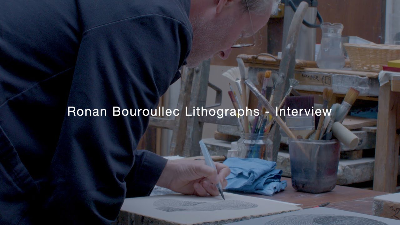 Ronan Bouroullec Lithographs - Interview（日本語字幕）