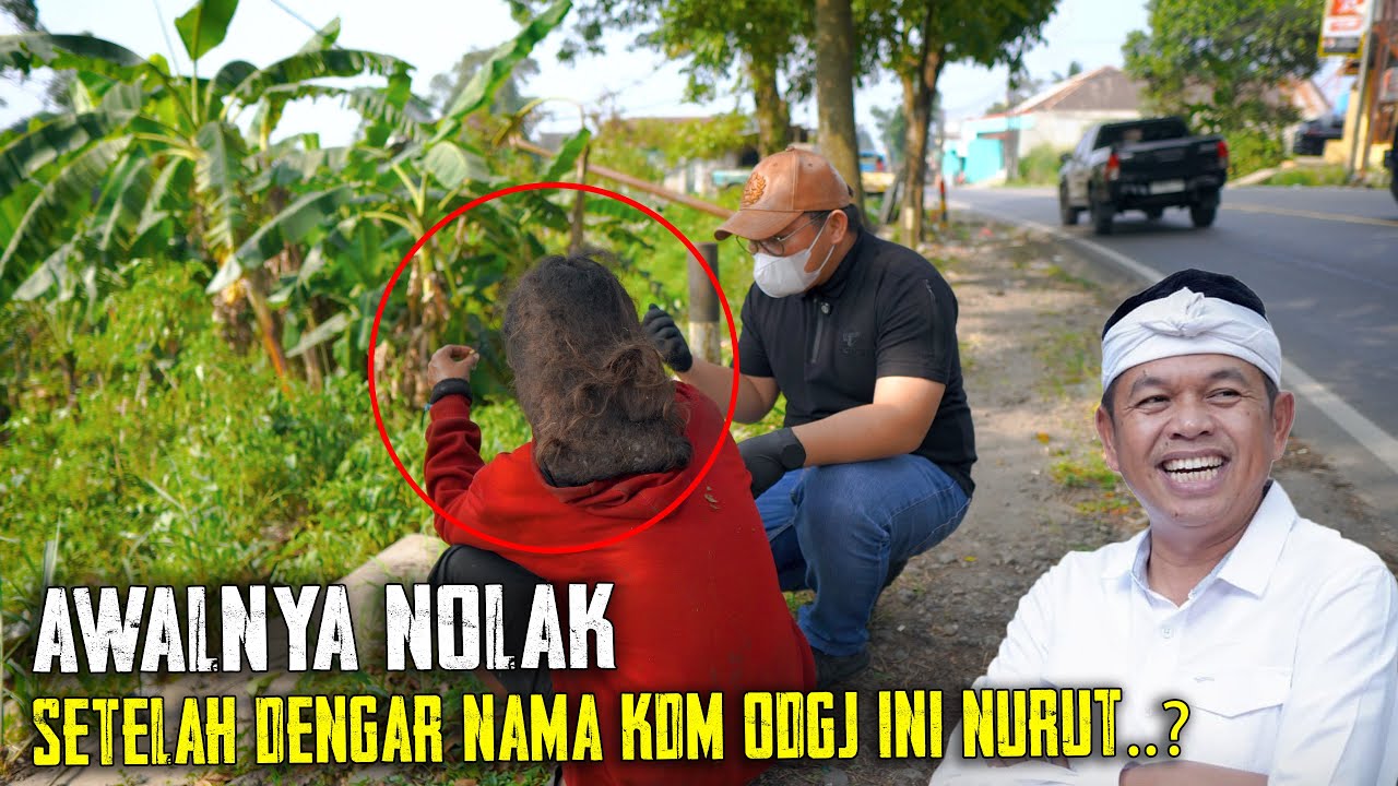 SANGAR  ‼️ AWALNYA NOLAK, SETELAH MENDENGAR NAMA KANG DEDI MULYADI, AKHIRNYA ODGJ INI NURUT