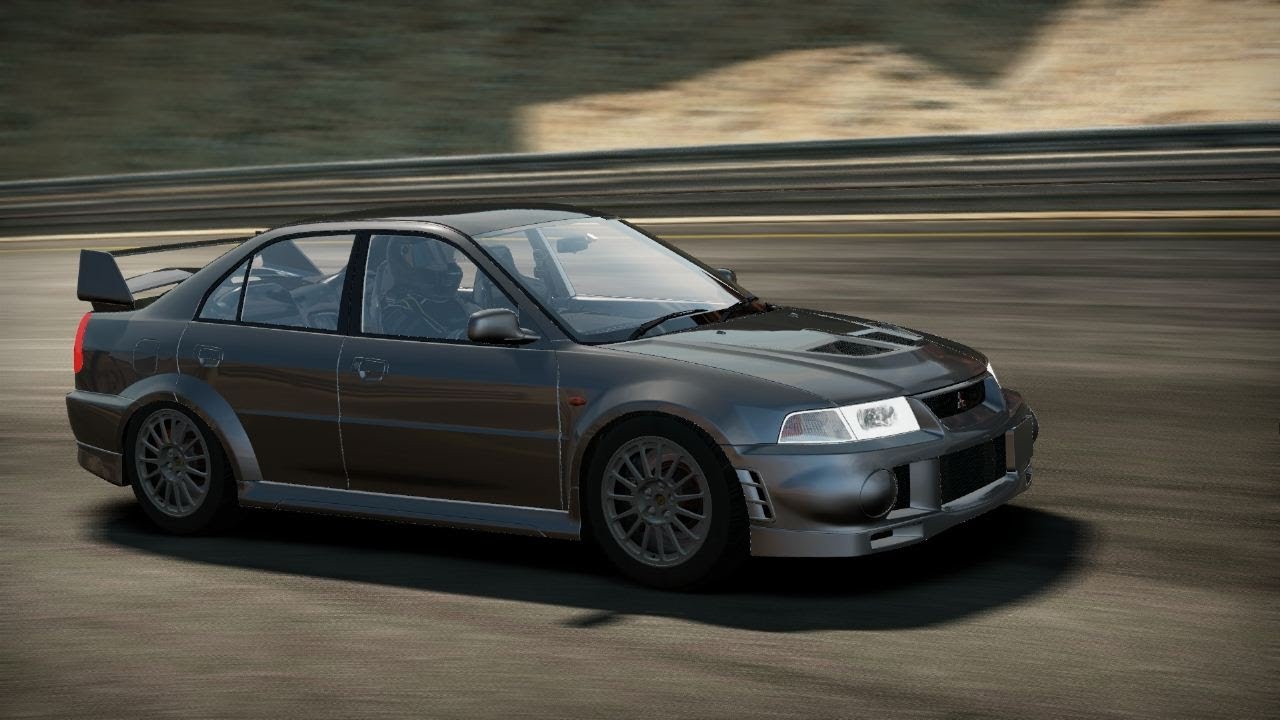 NFS Shift 2 Unleashed [HD] - 1999 Mitsubishi Lancer Evolution VI GSR on Ambush Canyon