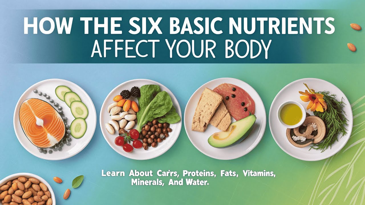 How The Six Basic Nutrients Affect Your Body