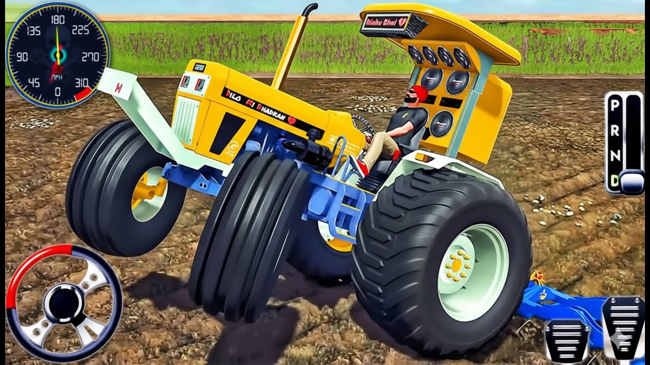 Indian Tractor Tochan Drive Simulator - Real Grand Farming Transport Walkthrough - Android GamePlay
