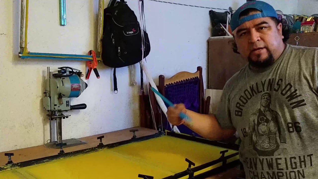 Tensado de marco con malla 77 - Tutorial