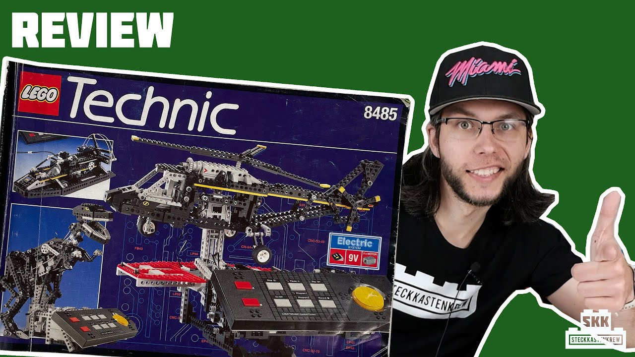 Genialer Technic-Knaller aus den 90ern: LEGO® 8485 Control Center 2 von 1995 [Review]