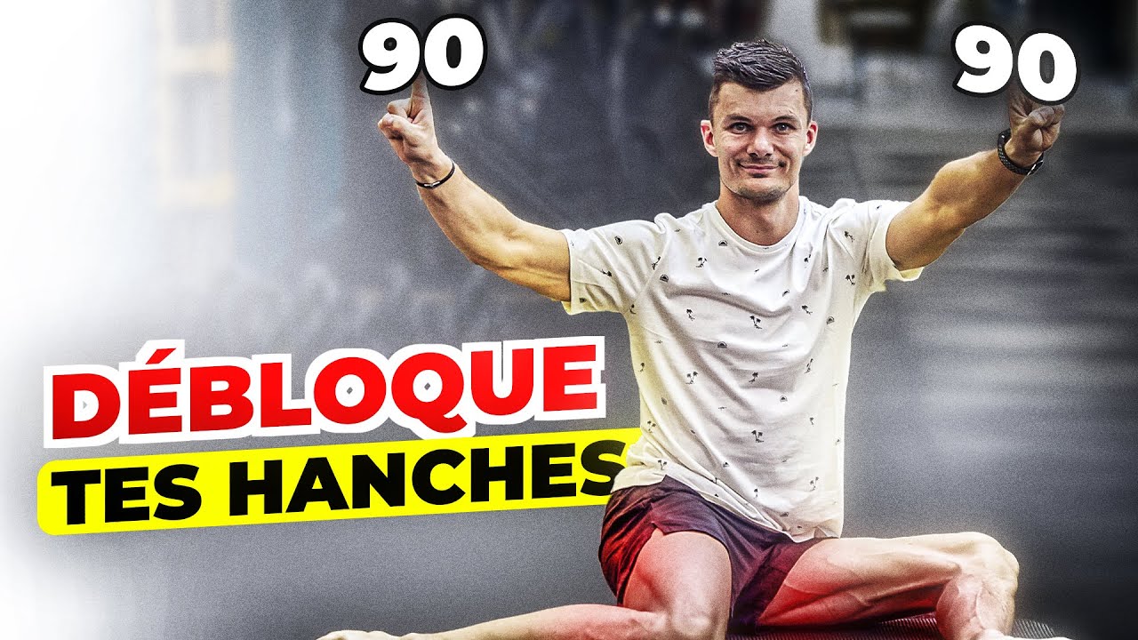 DEBLOQUE tes HANCHES et ton DOS gràce à cet EXERCICE simple (kiné)