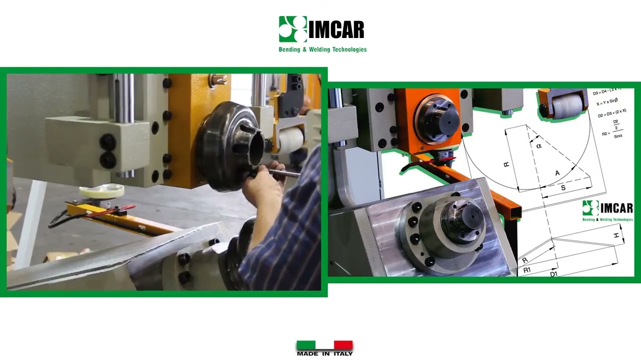 Wyoblarka IMCAR CB 5000 / Flanging machine