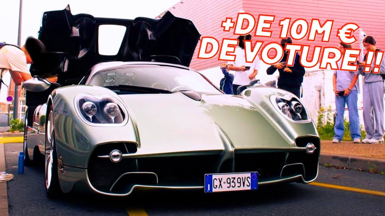 Carspotting de malade à Dunkerque ! Pagani Utopia, Techart, Brabus Rocket 900 et McLaren !!!