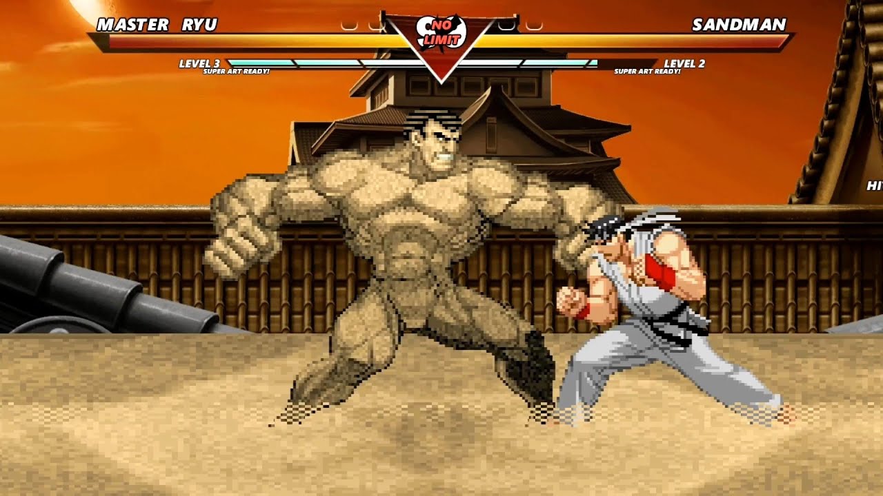 MASTER RYU vs SANDMAN - Highest Level Amazing Fight!