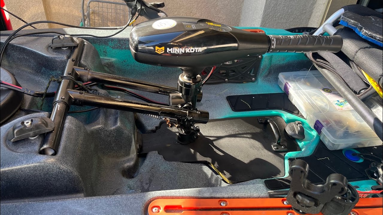 Installing a trolling motor to an Oldtown kayak sportsman PDL 120