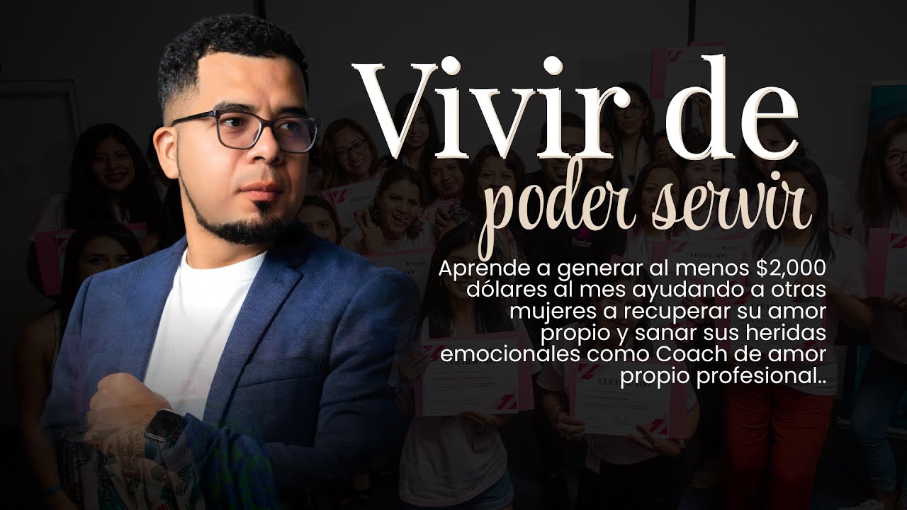 Webinar Vivir de poder Servir.
