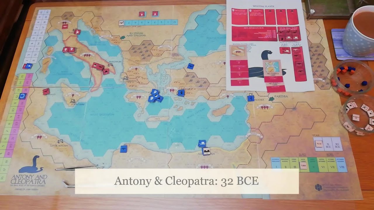 Antony  & Cleopatra (Hollandspiele): Year 32 BCE Session Report - Diagonal Move