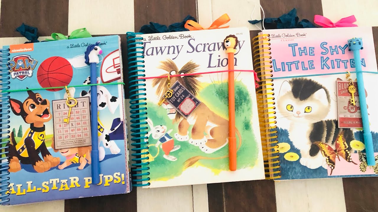 Little Golden Book Coiled Journals - Final Journal - Part 3/3/2