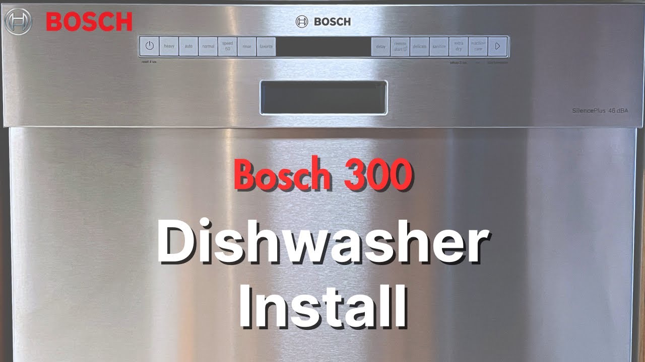 Как установить посудомоечную машину Bosch серии 300 — легко своими руками в 2025 году