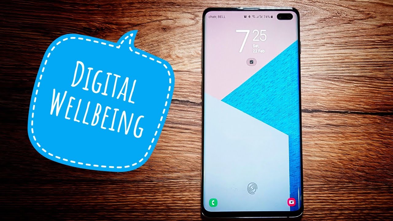 Getting the most out of the Digital Wellbeing app on Galaxy S10 Plus!