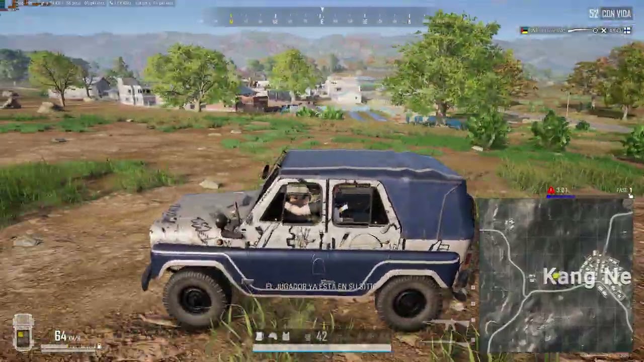 #manco #pc #pubgpc #pubg Partidita solitario...