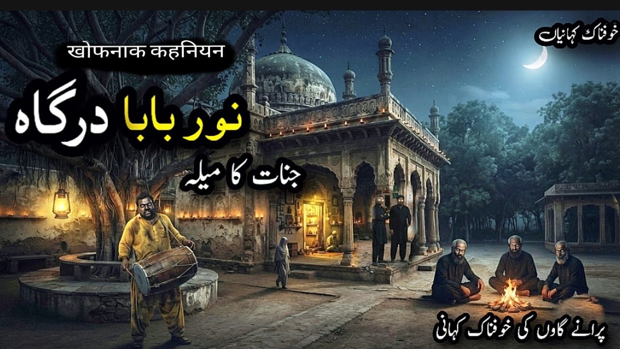 ​Secret Night at Noor Baba Dargah|  A Terrifying True Horror Story| Hindi Urdu Horror Stories 