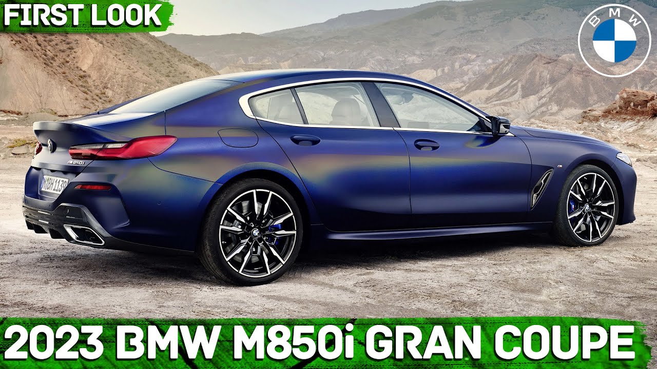 New 2023 BMW M850i Grand Coupe - First Look | CARS&NEWS