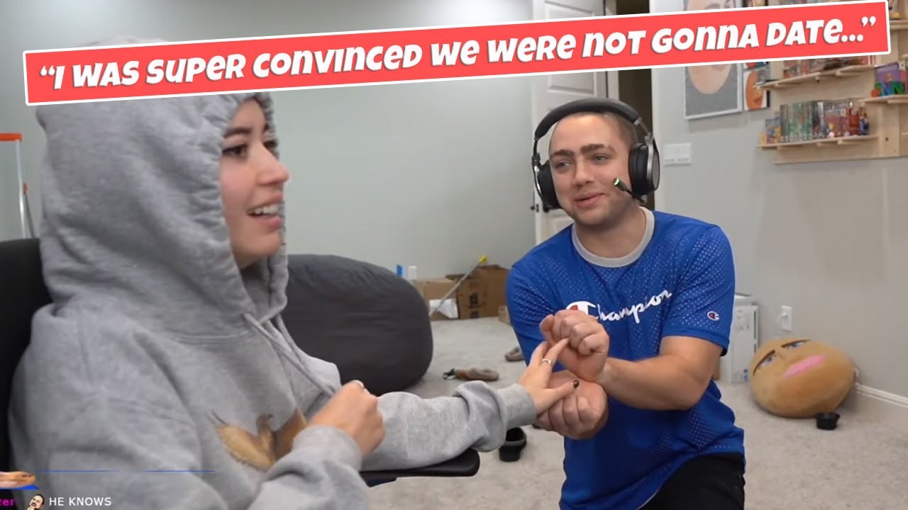Maya and Mizkif reflects on their first date