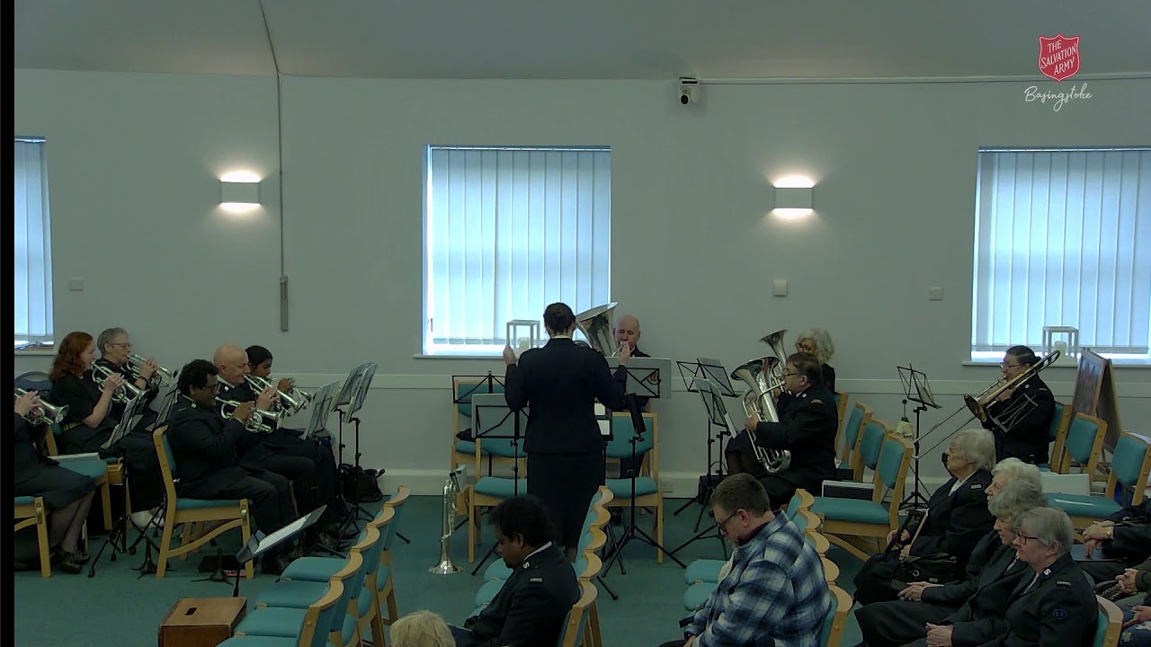 Welcome to live worship at Basingstoke Salvation Army