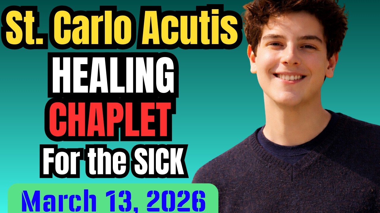 GOD CAN HEAL THE IMPOSSIBLE! ✝️ – St Carlo Acutis HEALING Chaplet 🙏 The Most Powerful Healing Prayer